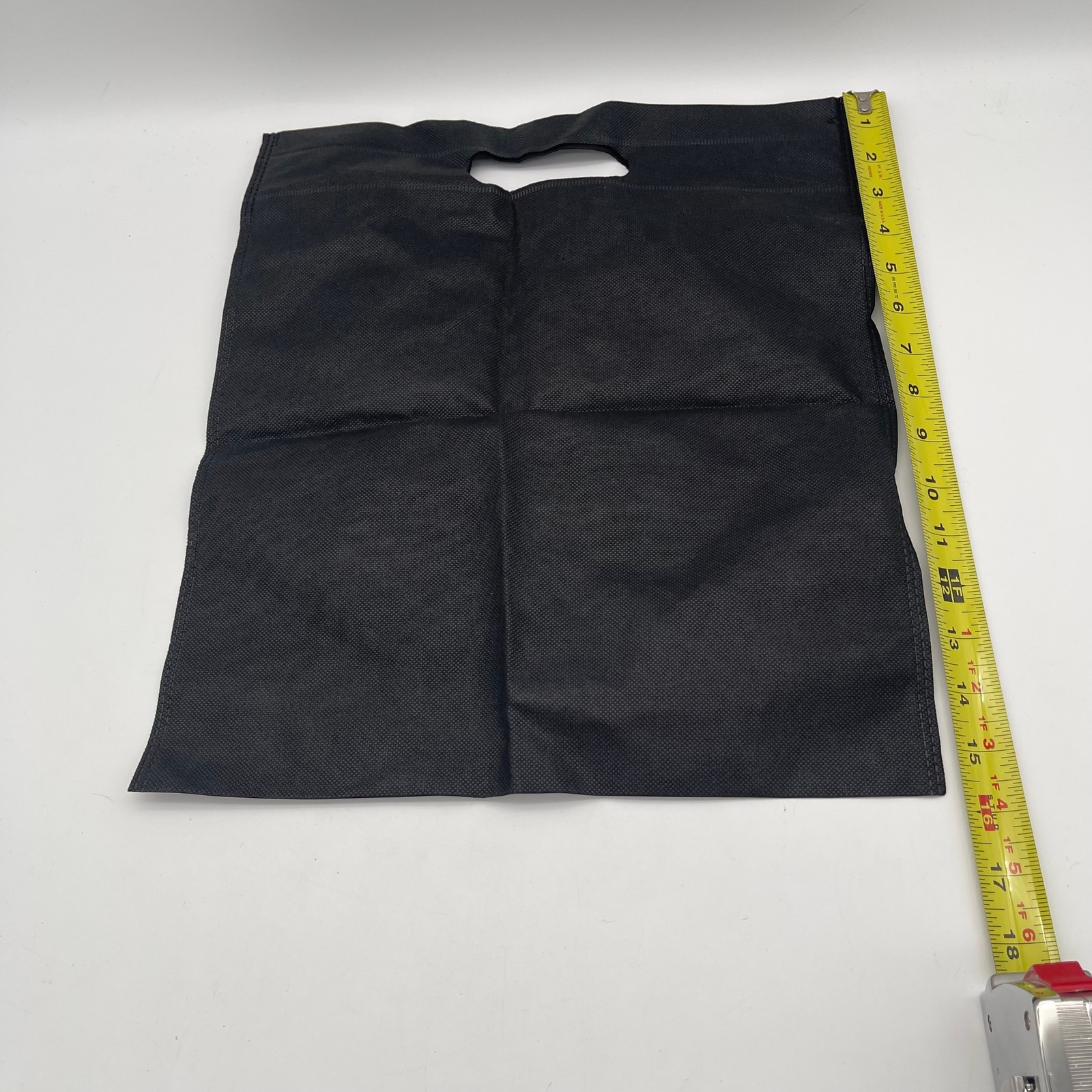 Uber Reusable Non-Woven Tote Bag Black Logo Die-Cut Handle Shopping Bag — image 3 of 5